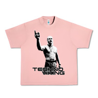 Salmon techno viking Urban Heavy Tee - lanVoArt