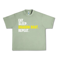 Oil Green Dragon Boat-Kdkal Urban Heavy Tee - lanVoArt