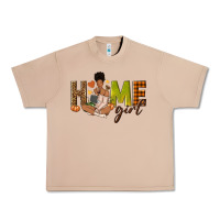 Burro Home girl Fall afro girl Urban Heavy Tee - NancyCooperArtShop