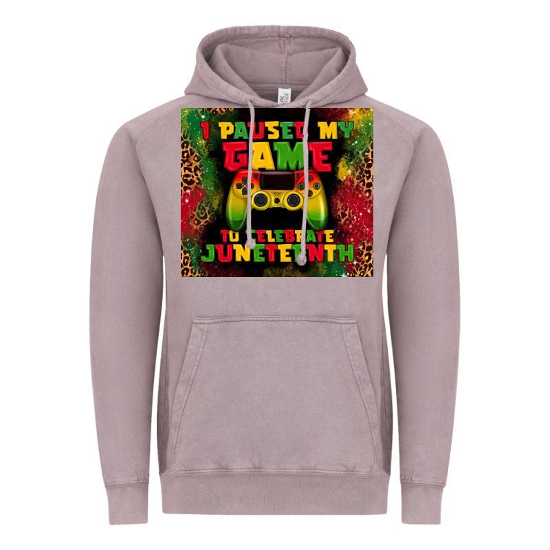 I Paused My Game Vintage Hoodie by TumblerDesignByShophia | Teevron