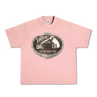 Salmon his master's voice Urban Heavy Tee - lanVoArt
