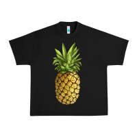 Black pineapple Urban Heavy Tee - JahusDesignShop