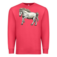 Percheron Horse Premium Sweatshirt | Teevron