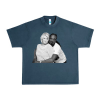Midnight Navy snoop and martha Urban Heavy Tee - lanVoArt