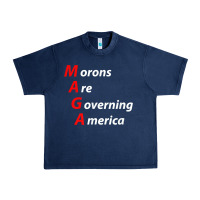 Navy morons are governing america anti trump political t shirt Urban Heavy Tee - lanVoArt
