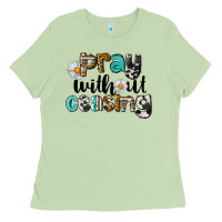 Matcha Pray Without Ceasing Ladies Tee - LillyAllenDesigns