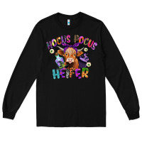 Black hocus pocus heifer Long Sleeve Tee - CowGirlArtShop