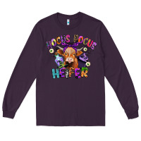 Plum hocus pocus heifer Long Sleeve Tee - CowGirlArtShop