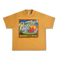 Peanut Butter peaches records and tapes Urban Heavy Tee - lanVoArt