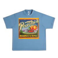 Pebble Blue peaches records and tapes Urban Heavy Tee - lanVoArt