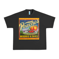 Pigment Black peaches records and tapes Urban Heavy Tee - lanVoArt