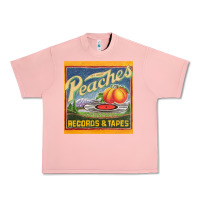 Salmon peaches records and tapes Urban Heavy Tee - lanVoArt