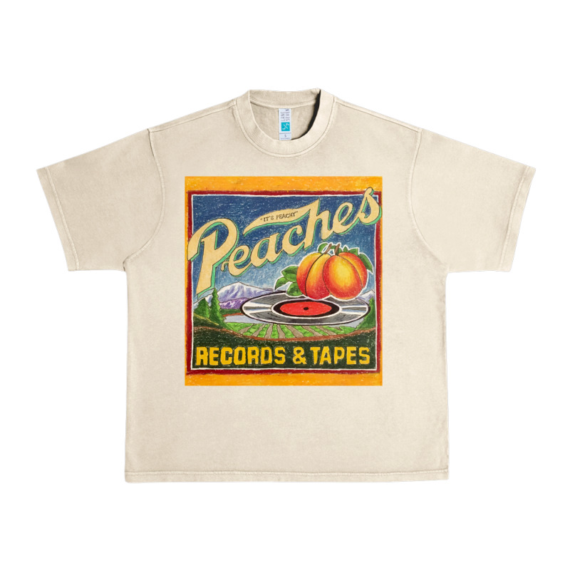 Peaches Records And Tapes Urban Heavy Tee by lanVoArt | Teevron