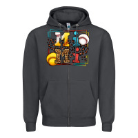 Smoke Baseball and Softball mimi Zipper Hoodie - LillyAllenDesigns