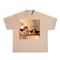 Burro Hot Trend Angels Raphael Cupid Cherubs Art Valentine Angel Urban Heavy Tee - lanVoArt