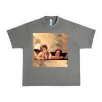 Tornado Hot Trend Angels Raphael Cupid Cherubs Art Valentine Angel Urban Heavy Tee - lanVoArt