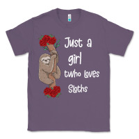 Lavender just a girl who loves sloths Classic Tee - Bettercallsaul