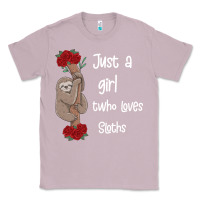 Lilac just a girl who loves sloths Classic Tee - Bettercallsaul