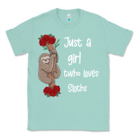 Seafoam just a girl who loves sloths Classic Tee - Bettercallsaul