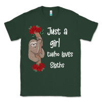 Sports Green just a girl who loves sloths Classic Tee - Bettercallsaul