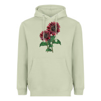 Matcha 2 Chocolate sunflower Heavyweight Hoodie - LillyAllenDesigns
