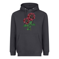 Smoke 2 Chocolate sunflower Heavyweight Hoodie - LillyAllenDesigns