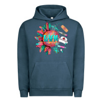 Pigment Midnight Navy western licensed vocational nurse medical instruments Urban Hoodie - BarkalooDesign