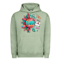 Pigment Oil Green western licensed vocational nurse medical instruments Urban Hoodie - BarkalooDesign