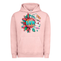 Pigment Salmon western licensed vocational nurse medical instruments Urban Hoodie - BarkalooDesign