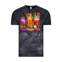 Cloud Black hallothanksmas coffee cups Vintage Tee - texasbilliewilder