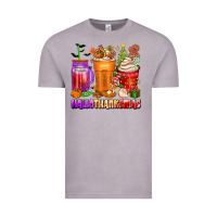 Vintage Zinc hallothanksmas coffee cups Vintage Tee - texasbilliewilder