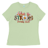 Matcha Western She Is Strong Ladies Tee - LillyAllenDesigns