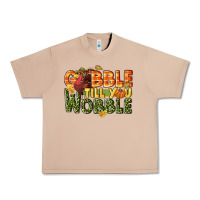 Burro Gobble till you wobble turkey thanksgiving Urban Heavy Tee - NancyCooperArtShop