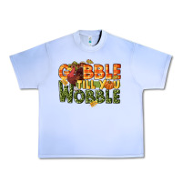 Grape Ice Gobble till you wobble turkey thanksgiving Urban Heavy Tee - NancyCooperArtShop
