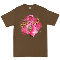 Cacao breast cancer awareness ribbon with glitter pink l Premium Tee - LillyAllenDesigns