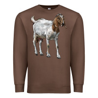 Chestnut Boer Goat Premium Sweatshirt - LillyAllenDesigns
