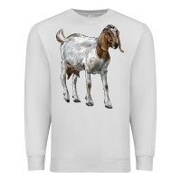 Dove Grey Boer Goat Premium Sweatshirt - LillyAllenDesigns