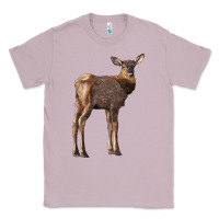 Lilac elk fawn deer Classic Tee - LillyAllenDesigns