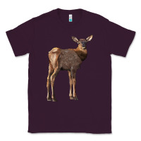 Plum elk fawn deer Classic Tee - LillyAllenDesigns