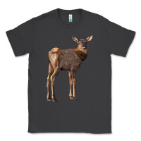 Smoke elk fawn deer Classic Tee - LillyAllenDesigns