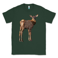 Sports Green elk fawn deer Classic Tee - LillyAllenDesigns