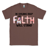 Chestnut Oceans Deep My Faith Will Stand Classic Tee - Bettercallsaul