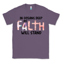 Lavender Oceans Deep My Faith Will Stand Classic Tee - Bettercallsaul