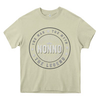 Mossy Graphic 365 Nonno The Legend Grandpa Men Funny Gift Heavy Core Tee - lanVoArt