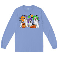 Colony Blue ghost dogs Long Sleeve Tee - CowGirlArtShop