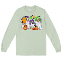 Matcha ghost dogs Long Sleeve Tee - CowGirlArtShop
