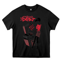 Black the english beat Heavy Core Tee - lanVoArt