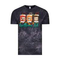 Cloud Black Candles with Fall Getting Lit Vintage Tee - texasbilliewilder