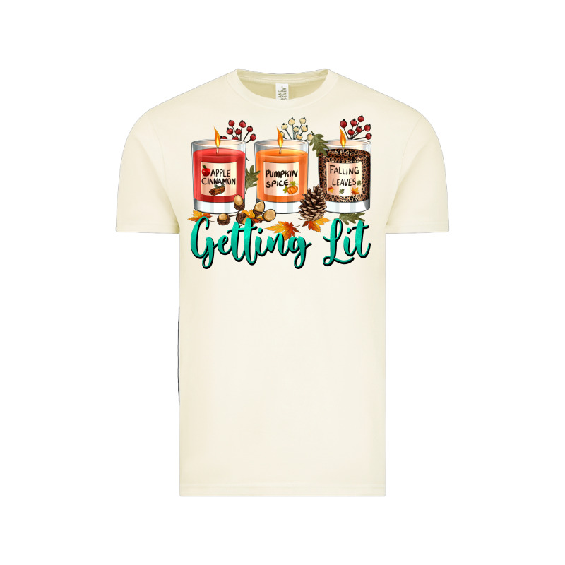 Candles With Fall Getting Lit Vintage Tee by texasbilliewilder | Teevron