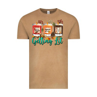 Vintage Camel Candles with Fall Getting Lit Vintage Tee - texasbilliewilder